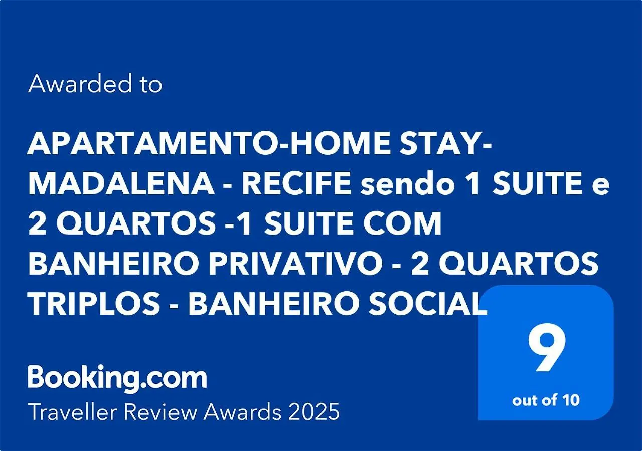 Suite E Quartos -1 Suite Com Banheiro Privativo - 2 Quartos Triplos - Banheiro Social Ресифи Бразилия
