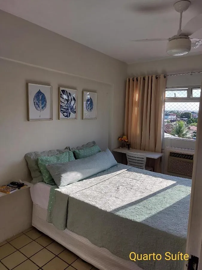 Suite E Quartos -1 Suite Com Banheiro Privativo - 2 Quartos Triplos - Banheiro Social Recife Homestay